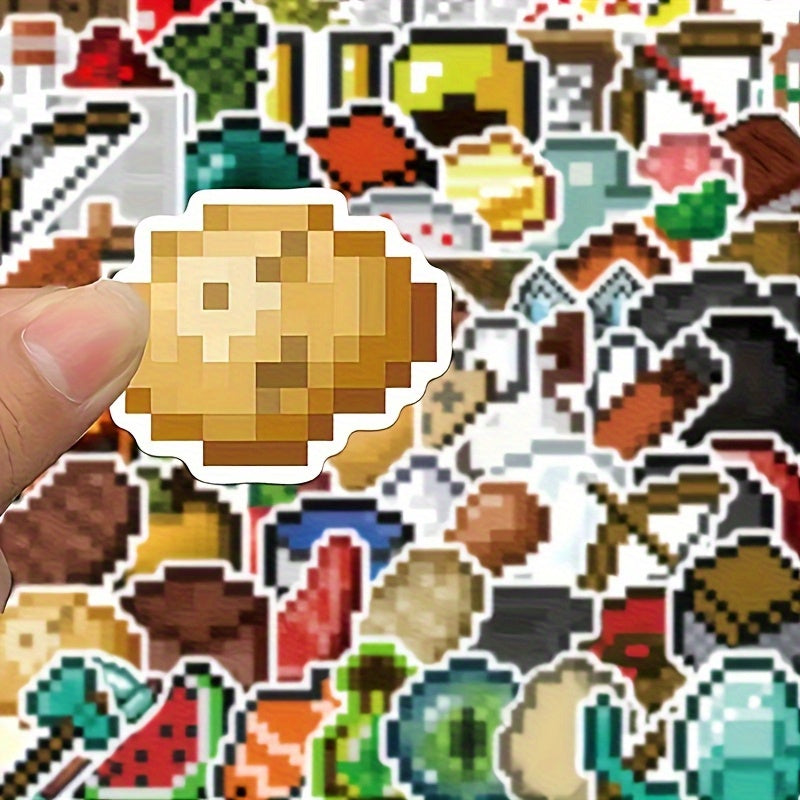 70 Pegatinas con temática de Minecraft