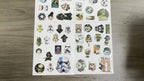 50 Pegatinas con temática de Star Wars