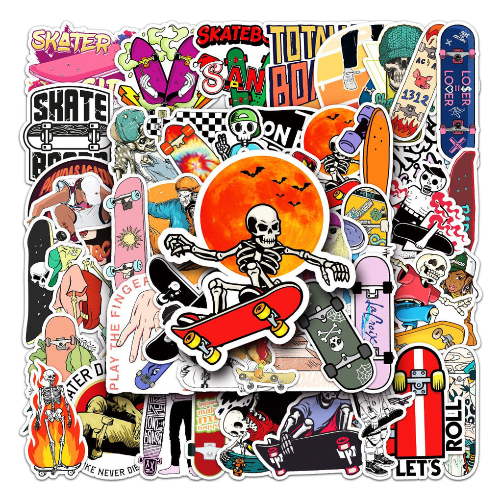 50 Pegatinas de Skaters y grafiti