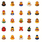 200 Pegatinas de patito de goma