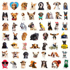 50 Pegatinas de perros divertidos