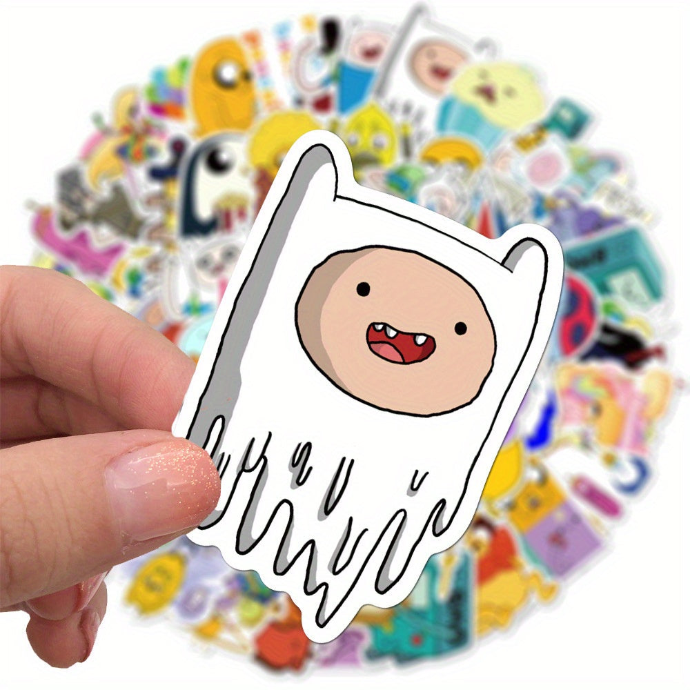 100 pegatinas con temática de Hora de Aventuras