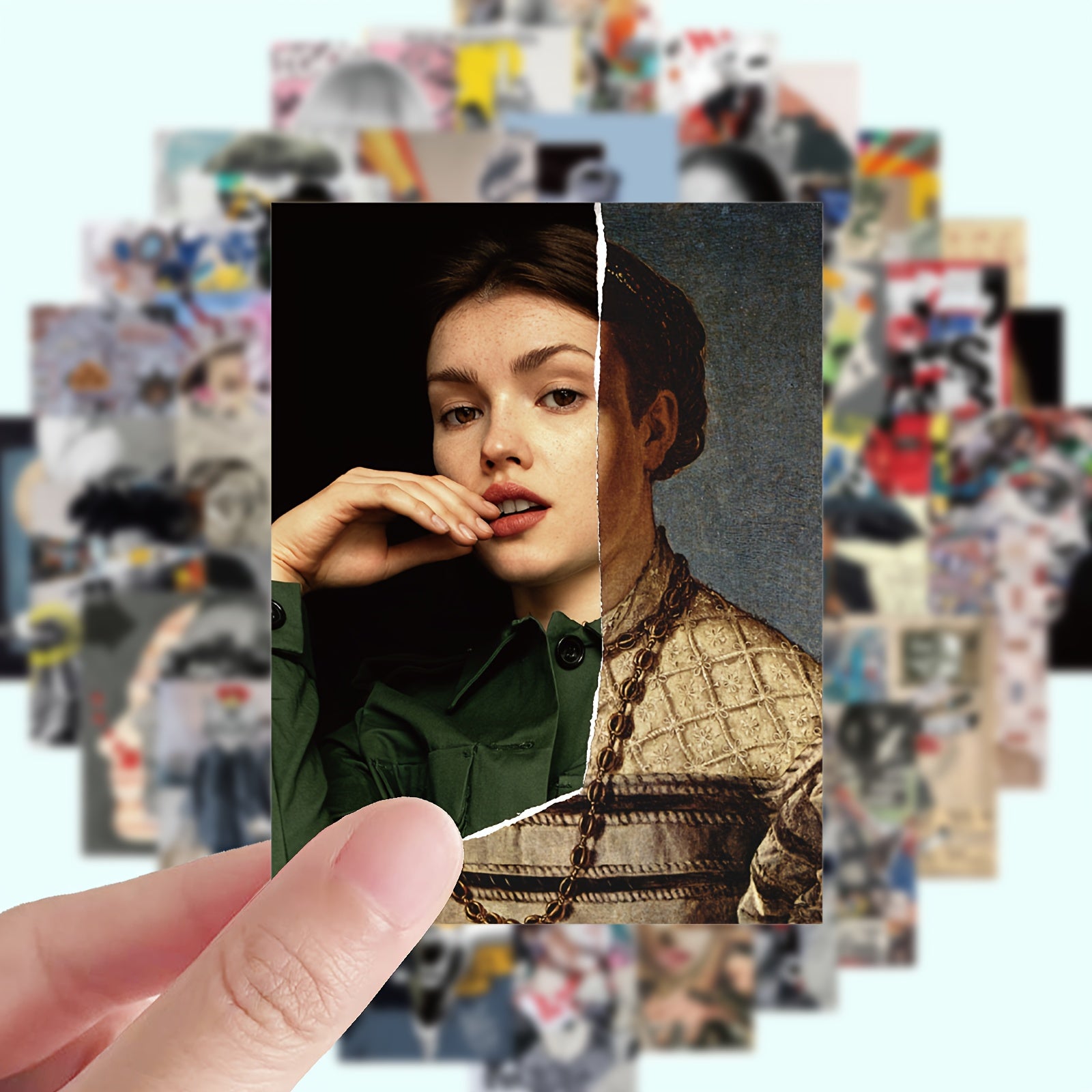 50 Pegatinas de arte moderno