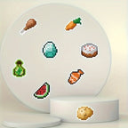 70 Pegatinas con temática de Minecraft