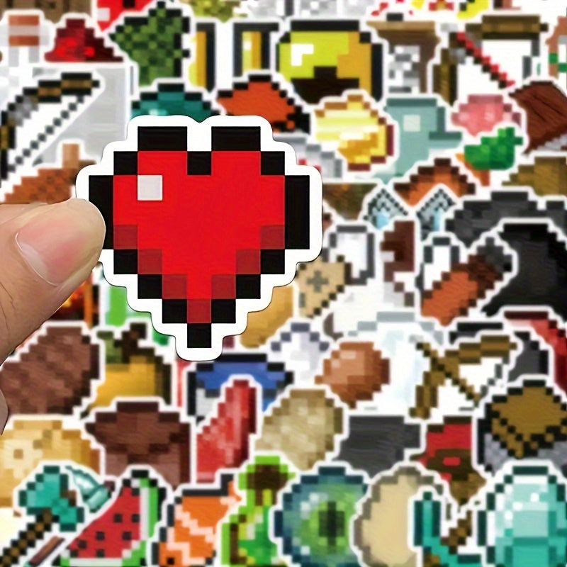 70 Pegatinas con temática de Minecraft