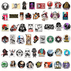 50 Pegatinas con temática de Star Wars
