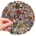 50 Pegatinas retro japonesas