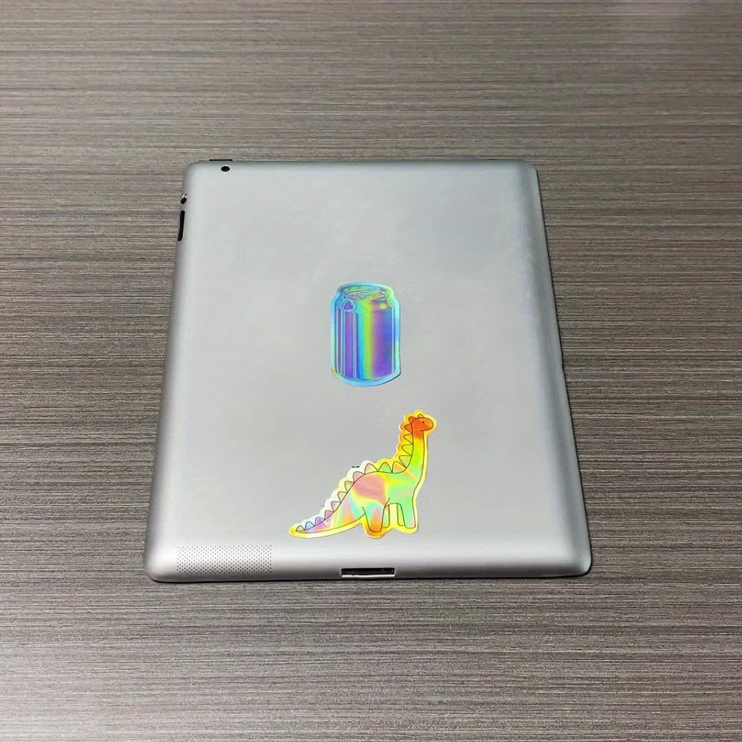 50 Pegatinas Holográficas de estilos variados