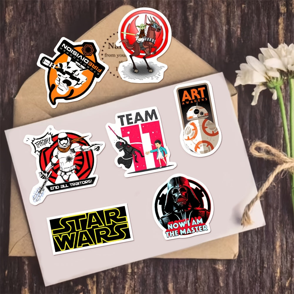 50 Pegatinas con temática de Star Wars