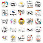 50 Pegatinas con frases motivacionales