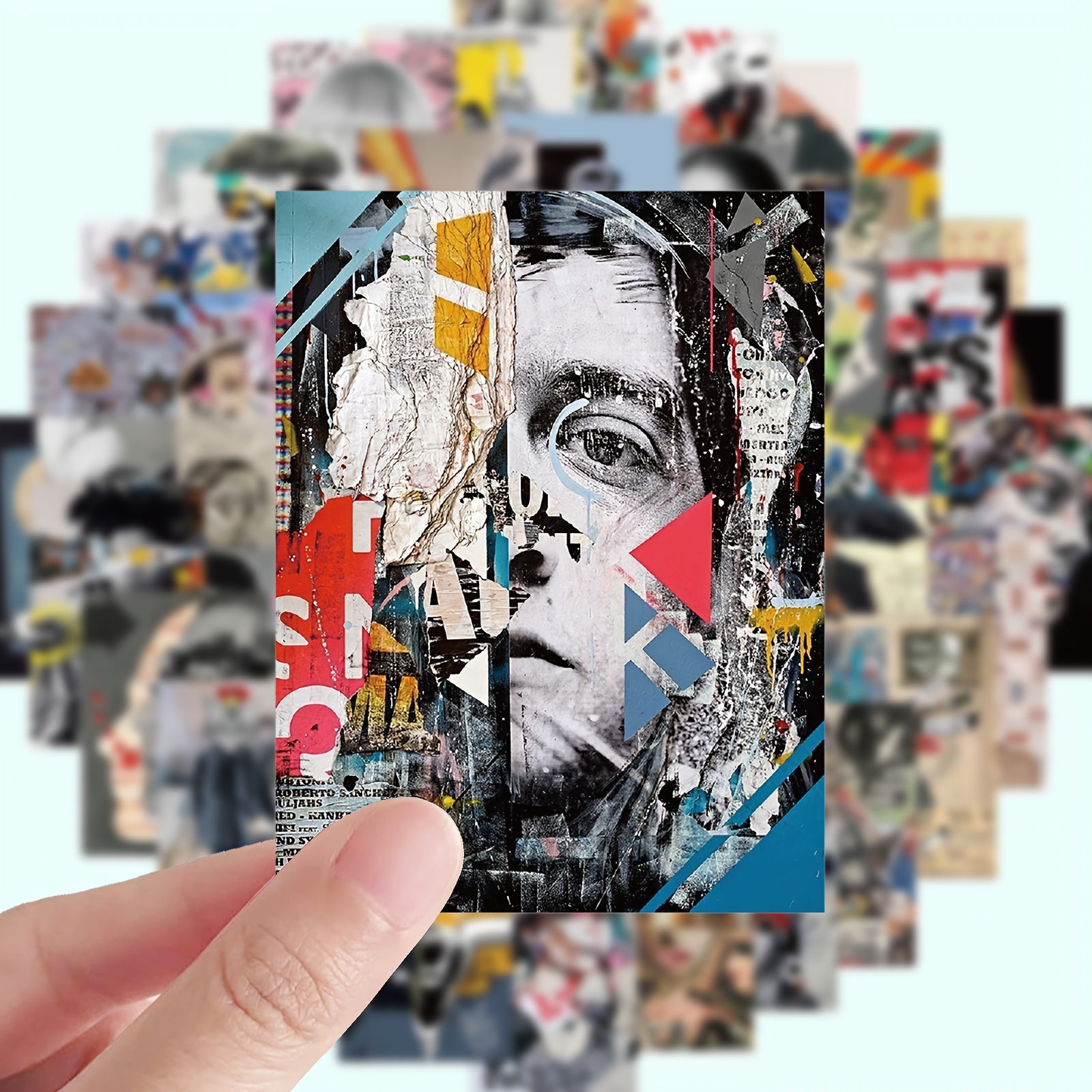 50 Pegatinas de arte moderno