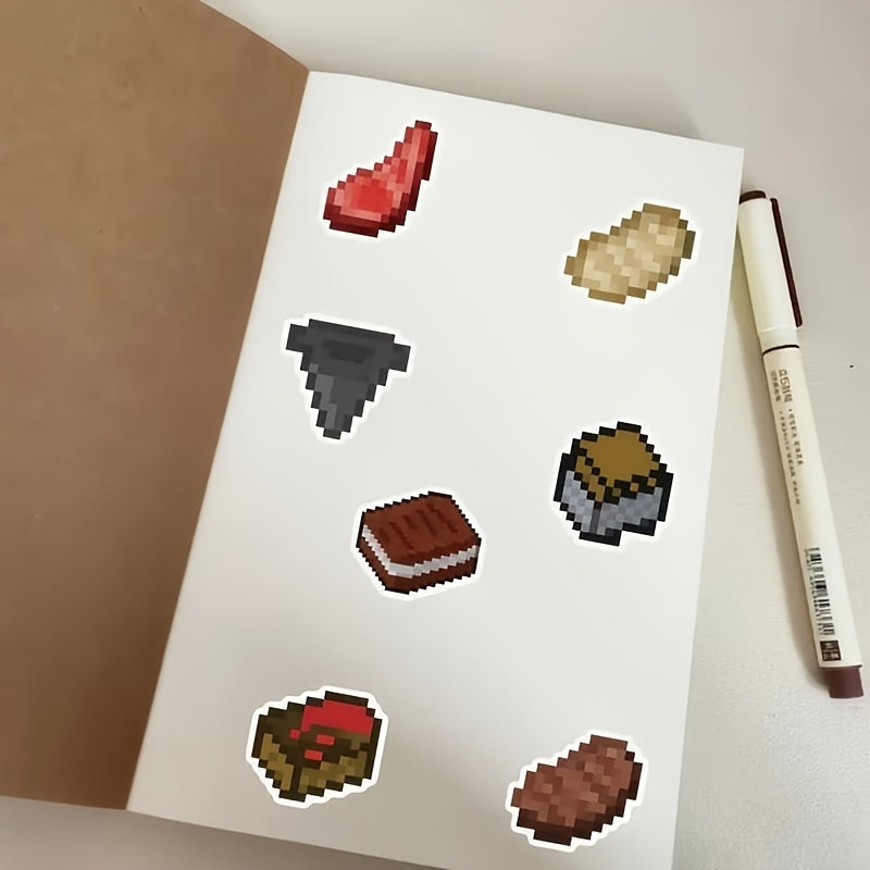 70 Pegatinas con temática de Minecraft