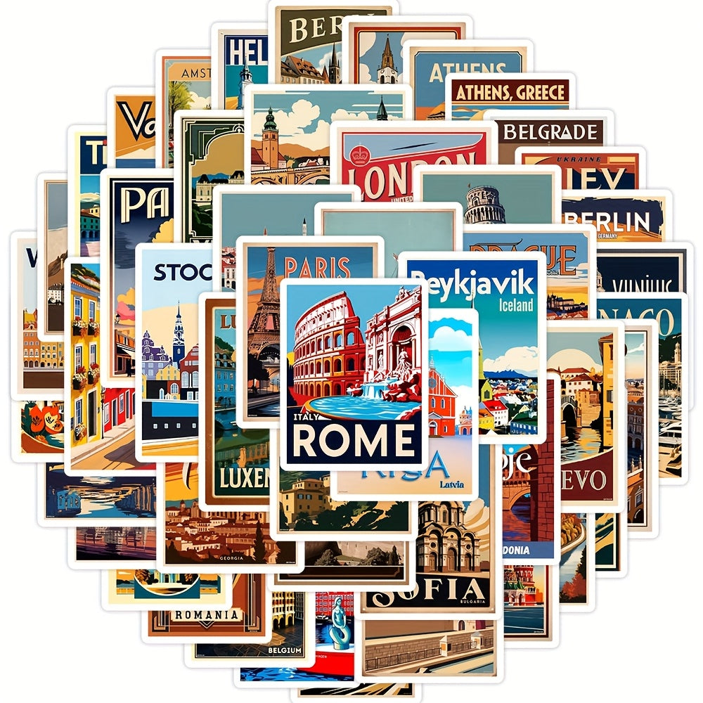 50 Pegatinas de Europa